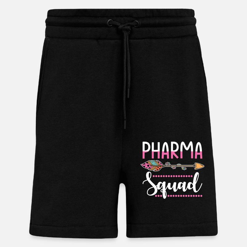 Apothekerin - Shorts - made by SPREAD - SOLID BLACK