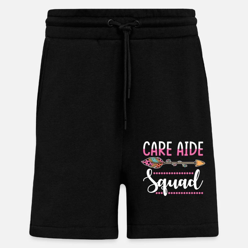 Pflegerin Gruppe - Shorts - made by SPREAD - SOLID BLACK