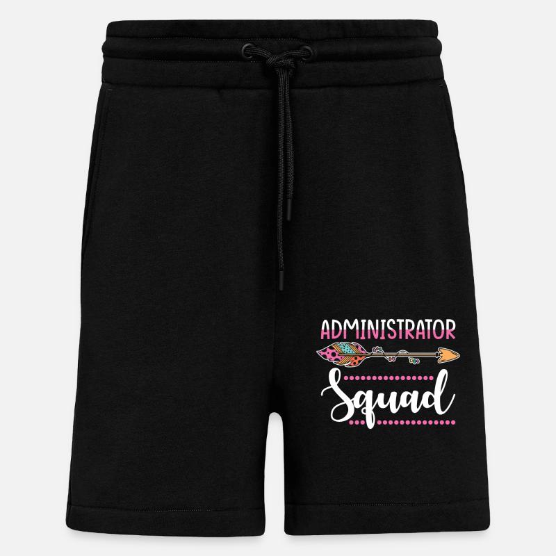 Administartor Gruppe - Shorts - made by SPREAD - SOLID BLACK