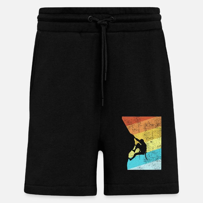 Varappe - Short bio décontracté fabriqué en UE - SOLID BLACK