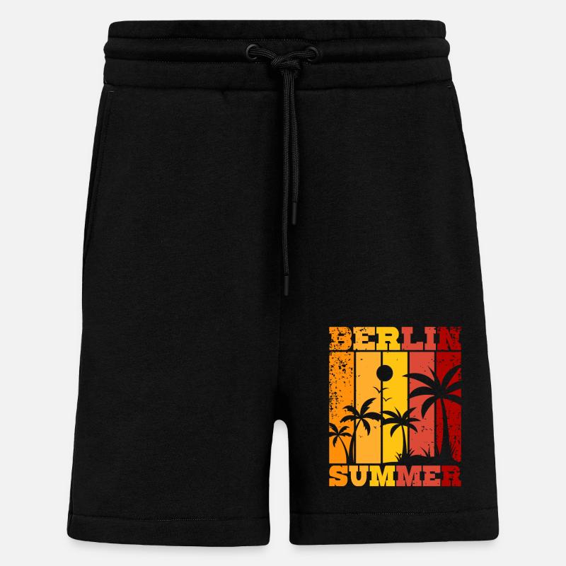 Berlin Summer - Shorts - made by SPREAD - SOLID BLACK