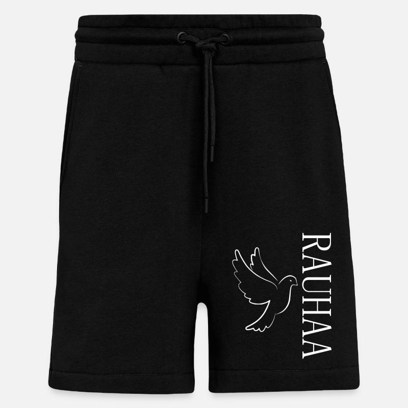 Rauhaa Frieden Ukraine - Shorts - made by SPREAD - SOLID BLACK