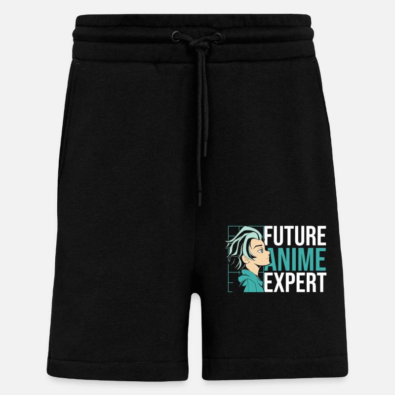 Future anime expert | Anime lovers | - Shorts - made by SPREAD - SOLID BLACK