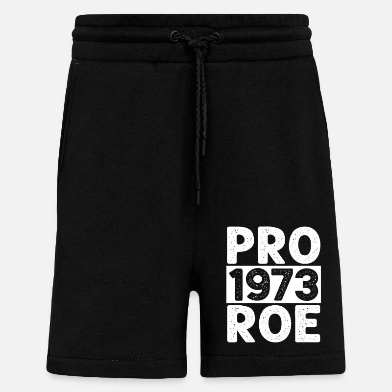 Pro 1973 Roe - Shorts - made by SPREAD - SOLID BLACK