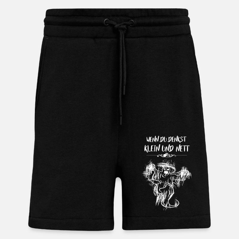Klein und nett Geist - Shorts - made by SPREAD - SOLID BLACK