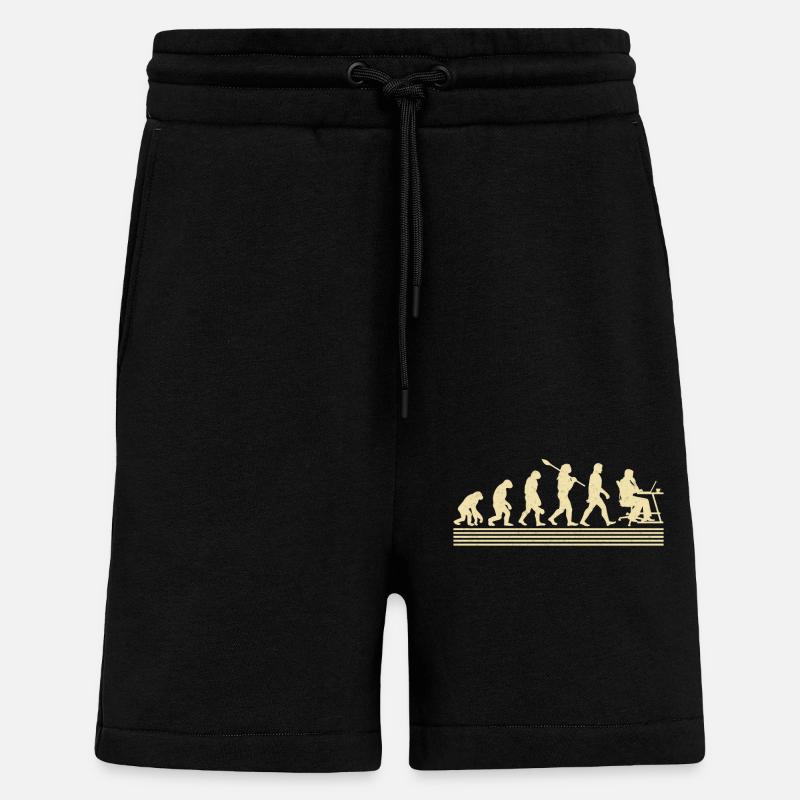 Database Administrator Development - Shorts - made by SPREAD - SOLID BLACK