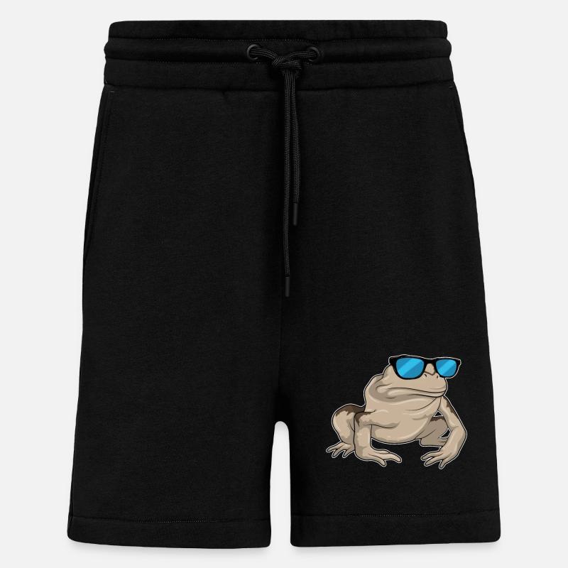 Lunettes de soleil Frog - Short bio décontracté fabriqué en UE - SOLID BLACK