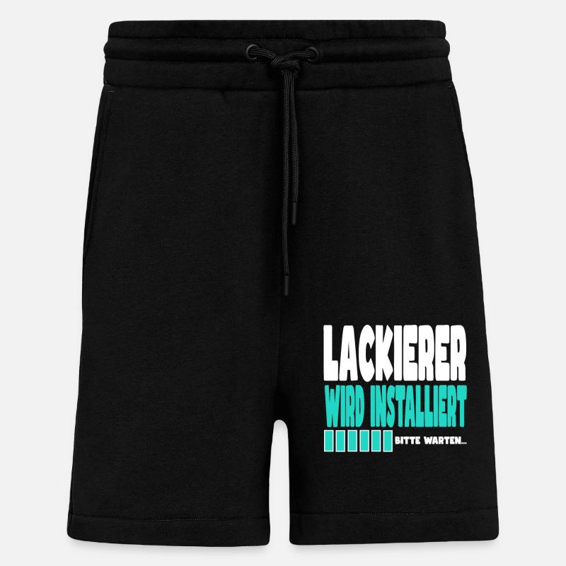 Lackierer wird installiert - Shorts - made by SPREAD - SOLID BLACK
