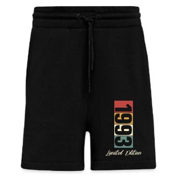 30. Geburtstag 1993 Jahrgang 30 Jahre - Shorts - made by SPREAD - SOLID BLACK - Vorne