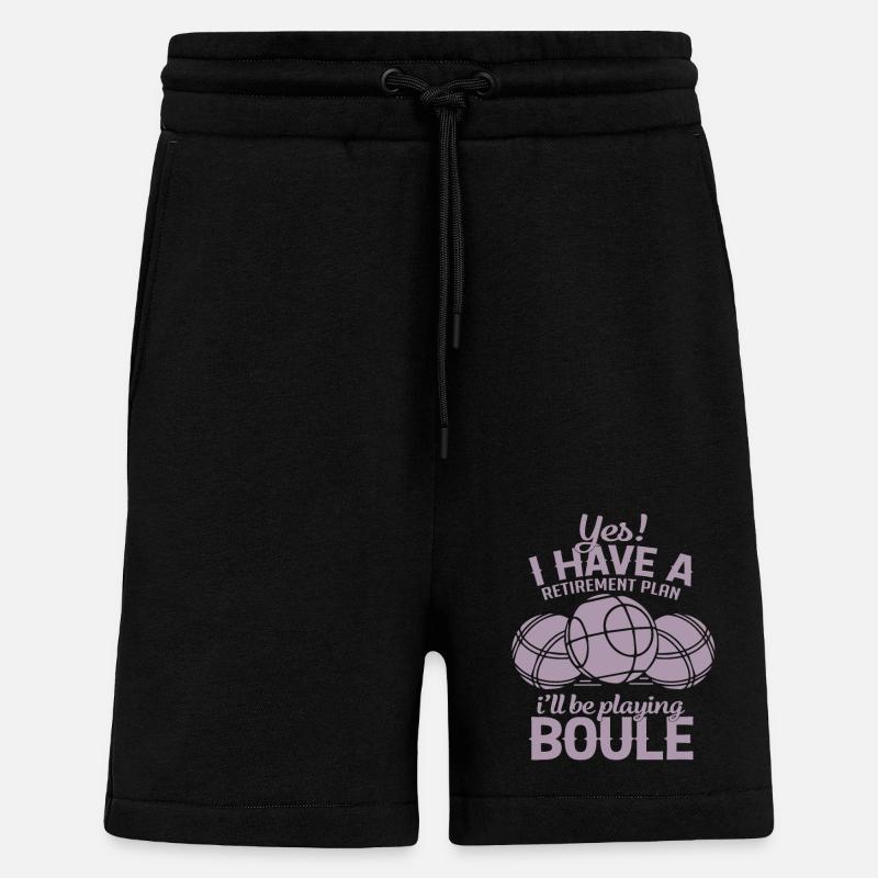 Boule Rente Plan - Shorts - made by SPREAD - SOLID BLACK