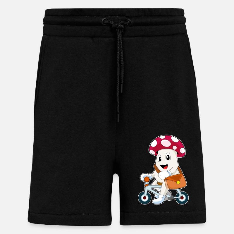 Pilz Bicycle Handbag - Shorts - made by SPREAD - SOLID BLACK