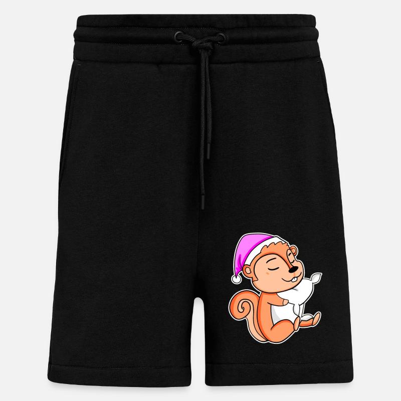 Eichhörnchen - Shorts - made by SPREAD - SOLID BLACK