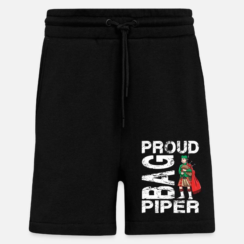 Stolzer Dudelsack - Shorts - made by SPREAD - SOLID BLACK
