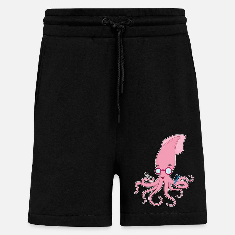 Calmar Coiffeur Ciseaux - Short bio décontracté fabriqué en UE - SOLID BLACK