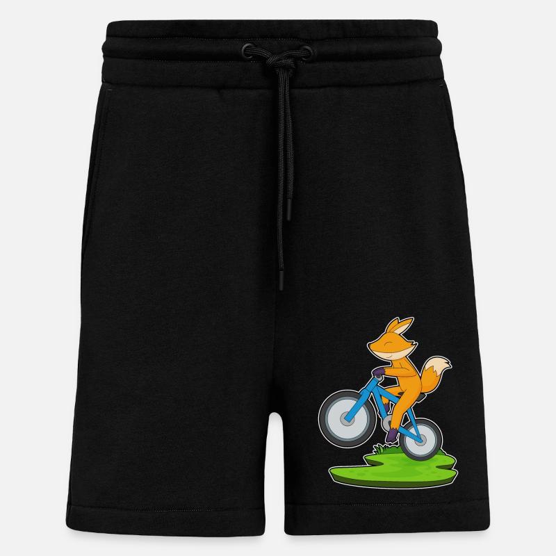 Fuchs Fahrrad - Shorts - made by SPREAD - SOLID BLACK