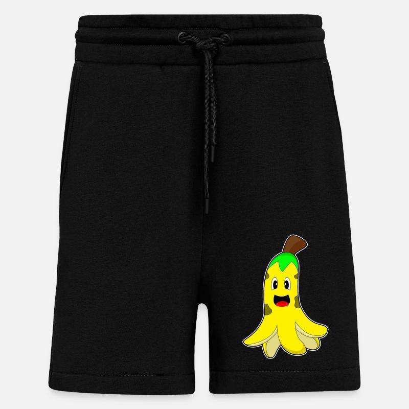 Krake Banane - Shorts - made by SPREAD - SOLID BLACK