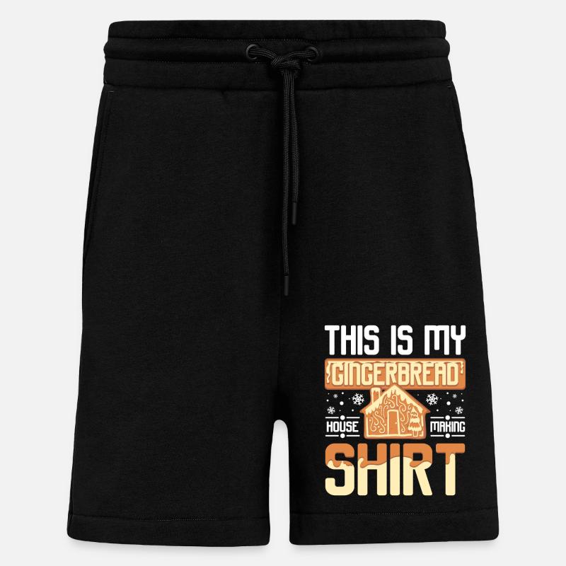 This is my gingabreadhouse making - Shorts - made by SPREAD - SOLID BLACK