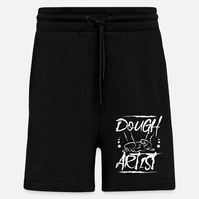 Baking bread baker dough artist - Shorts - made by SPREAD - SOLID BLACK