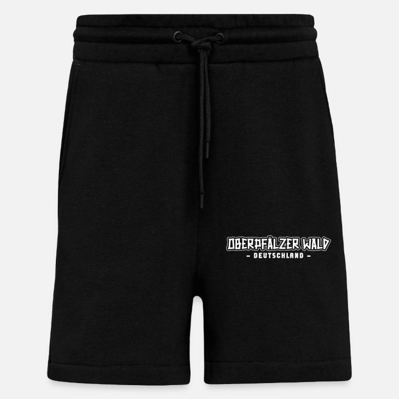 Oberpfälzer Wald - Shorts - made by SPREAD - SOLID BLACK