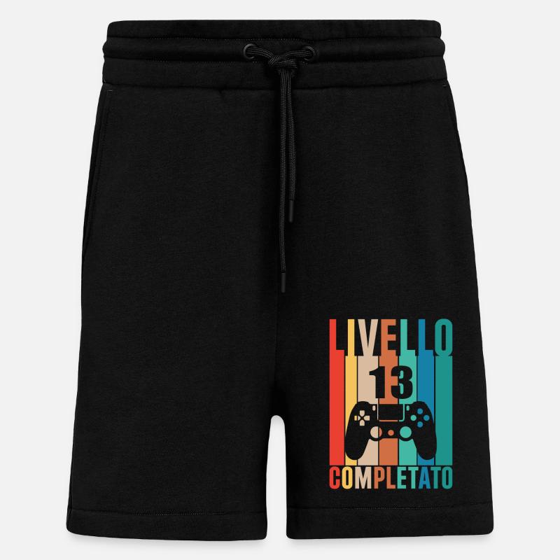 Stufe 13 - Shorts - made by SPREAD - SOLID BLACK