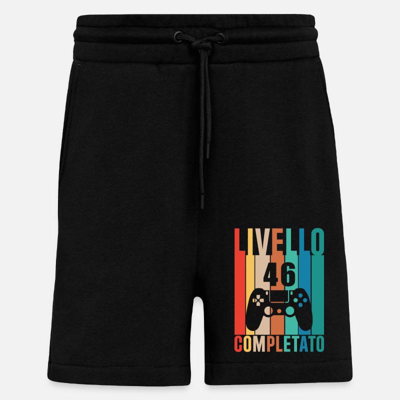 Stufe 46 - Shorts - made by SPREAD - SOLID BLACK