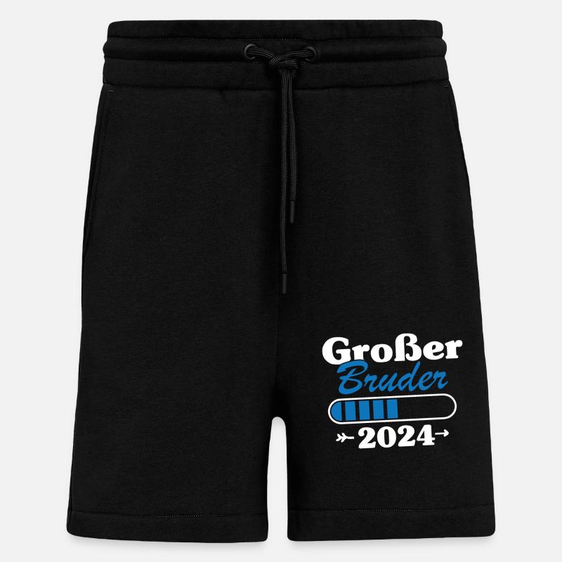 Big Brother Loading 2024 - Shorts - made by SPREAD - SOLID BLACK