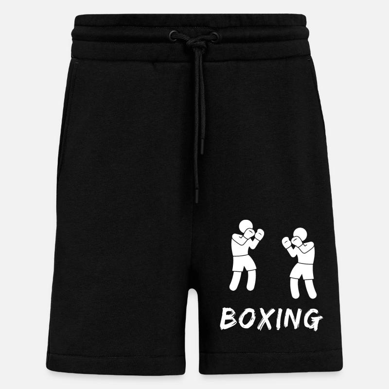 Boxen - Shorts - made by SPREAD - SOLID BLACK