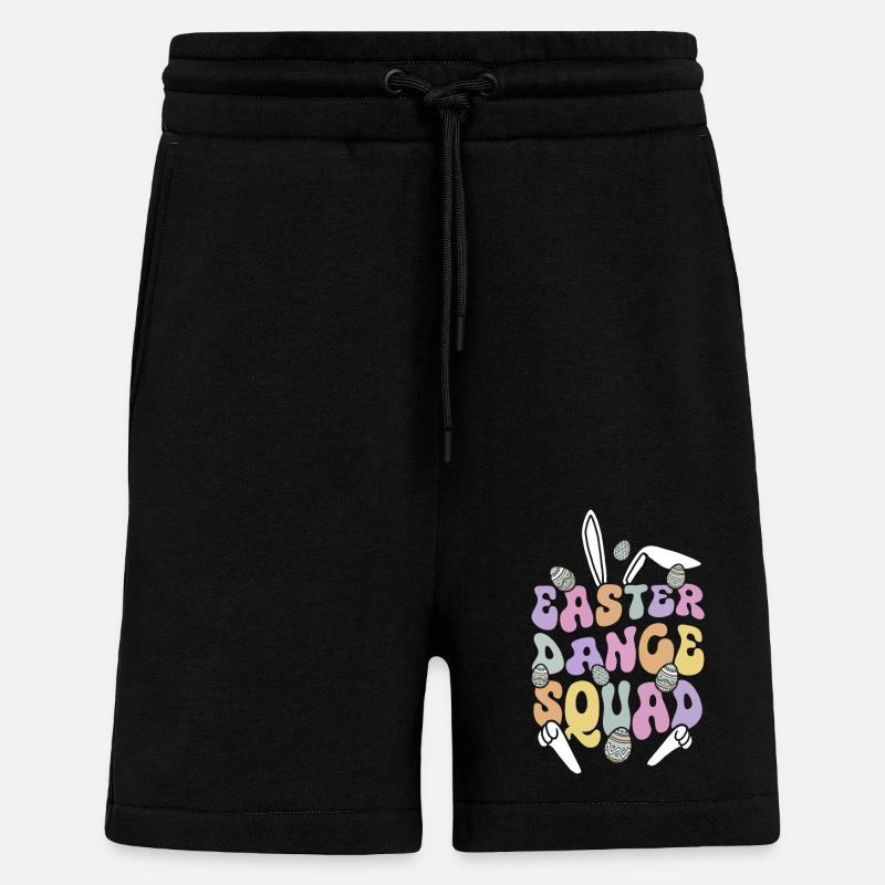 Easter dance squad Easter Day - Shorts - made by SPREAD - SOLID BLACK
