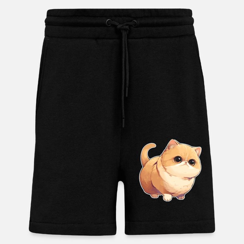 Munchkin Chaton Munchkin Chat - Short bio décontracté fabriqué en UE - SOLID BLACK