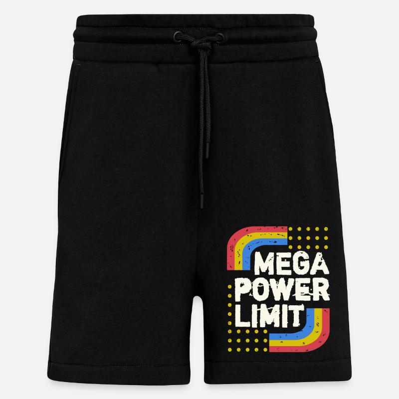 Mega Leistungslimit - Shorts - made by SPREAD - SOLID BLACK
