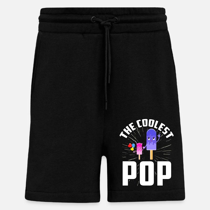 Der coolste Pop - Shorts - made by SPREAD - SOLID BLACK
