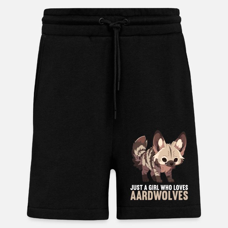 Aardwolves Aardwolf - Shorts - made by SPREAD - SOLID BLACK
