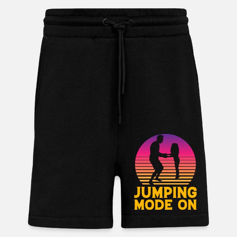 Sprungmodus ein - Shorts - made by SPREAD - SOLID BLACK