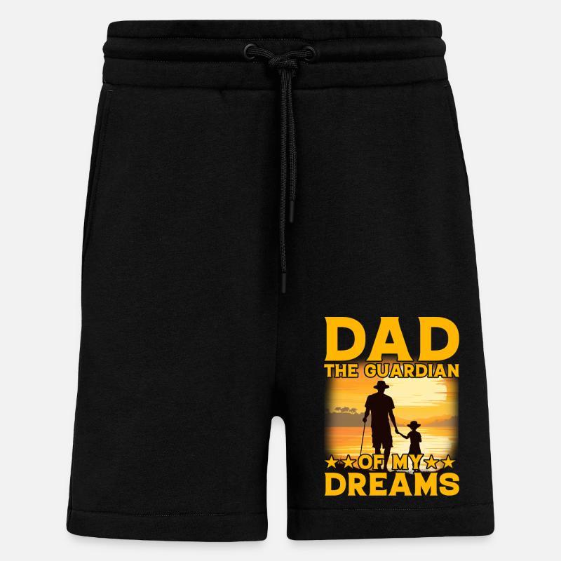 Papa, der Wächter, träumt - Shorts - made by SPREAD - SOLID BLACK