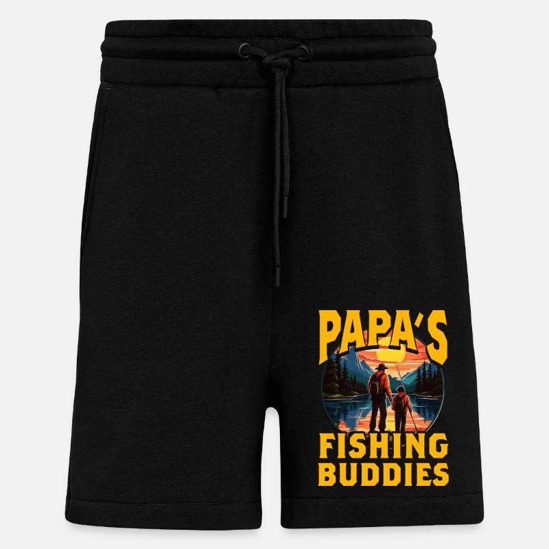 Papas Angelfreunde - Shorts - made by SPREAD - SOLID BLACK