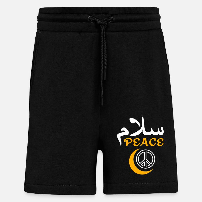 Muslim Frieden - Shorts - made by SPREAD - SOLID BLACK