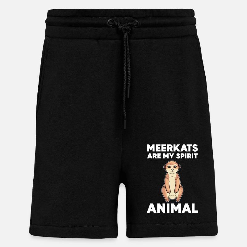 Erdmännchen - Shorts - made by SPREAD - SOLID BLACK