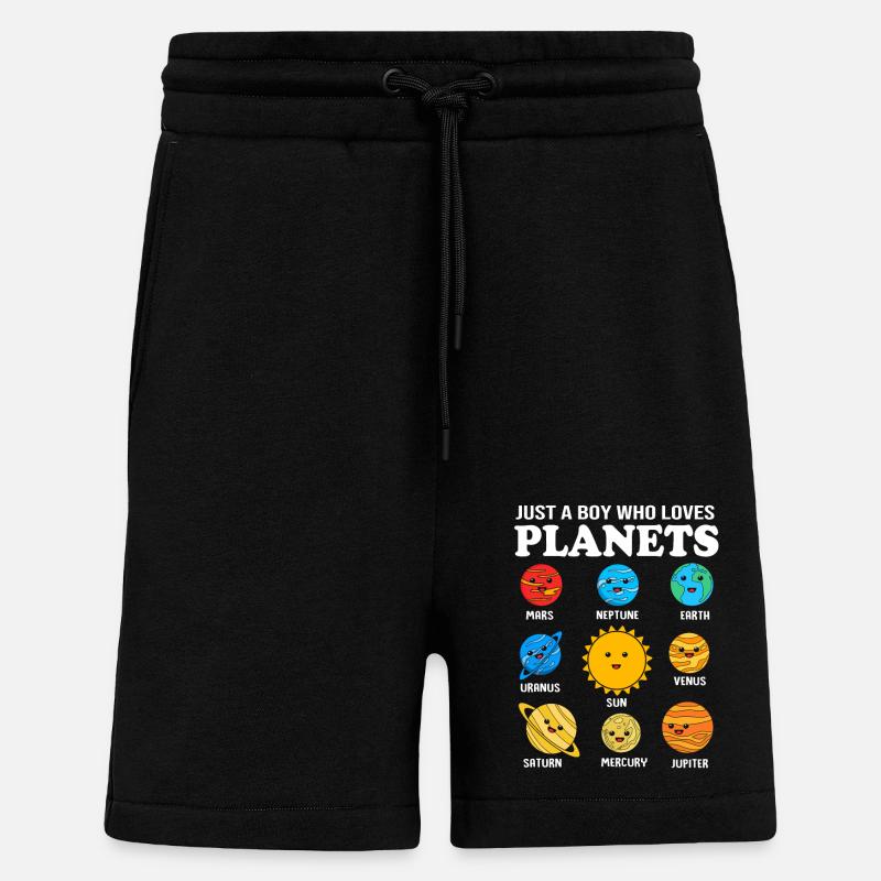 Solar System Universe - Shorts - made by SPREAD - SOLID BLACK