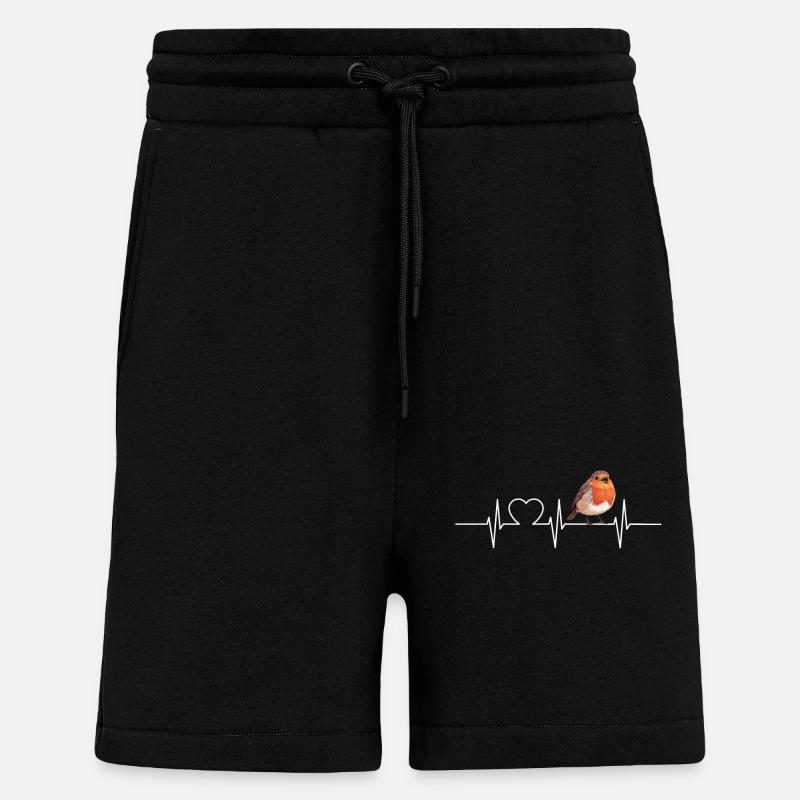 Robin Rotkehlchen - Shorts - made by SPREAD - SOLID BLACK