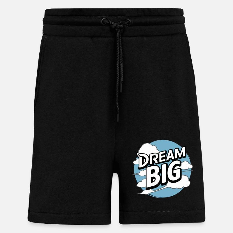 TRÄUMEN SIE GROSS - Shorts - made by SPREAD - SOLID BLACK