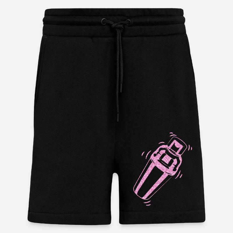 Bartender Mixologist Shaker - Shorts - made by SPREAD - SOLID BLACK