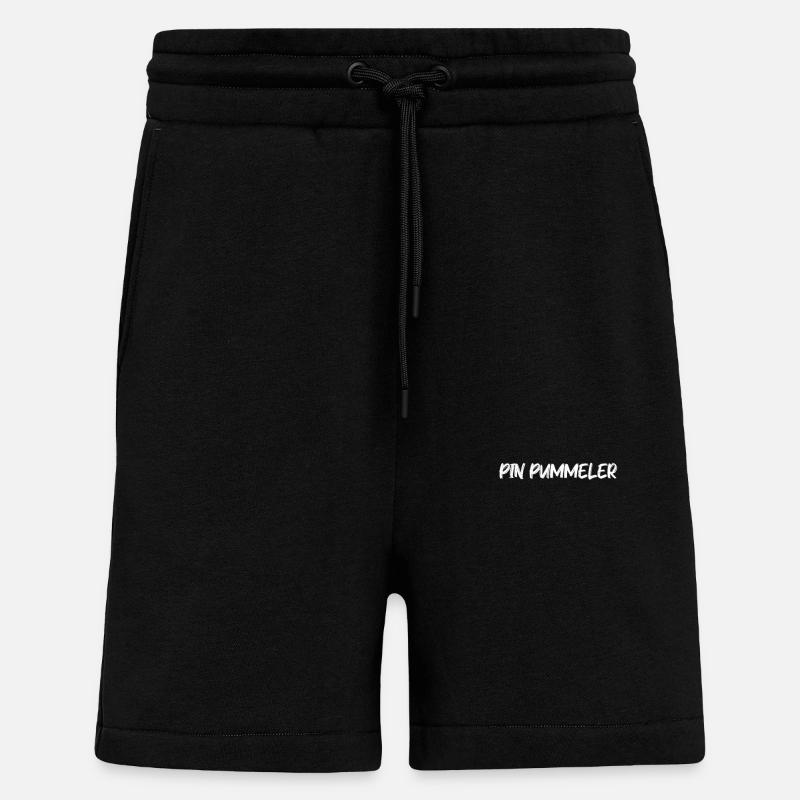 Bowling - Pummeler de quilles - Short bio décontracté fabriqué en UE - SOLID BLACK