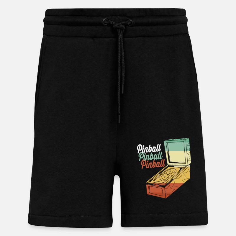 Flipper Boîte de flipper - Short bio décontracté fabriqué en UE - SOLID BLACK