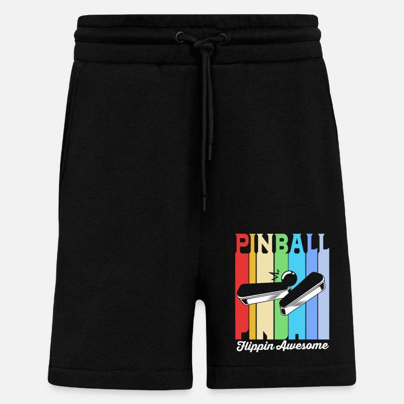 Flipper Boîte de flipper - Short bio décontracté fabriqué en UE - SOLID BLACK