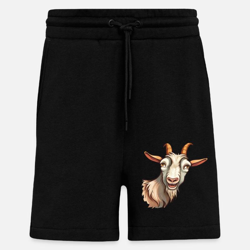 ZIEGE - Shorts - made by SPREAD - SOLID BLACK