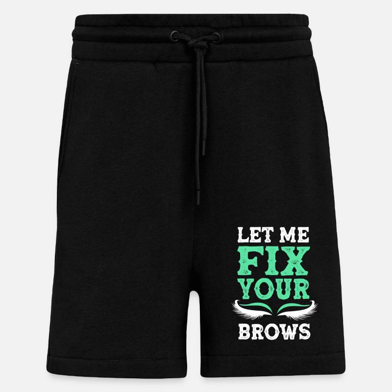 Kosmetikerin - Shorts - made by SPREAD - SOLID BLACK