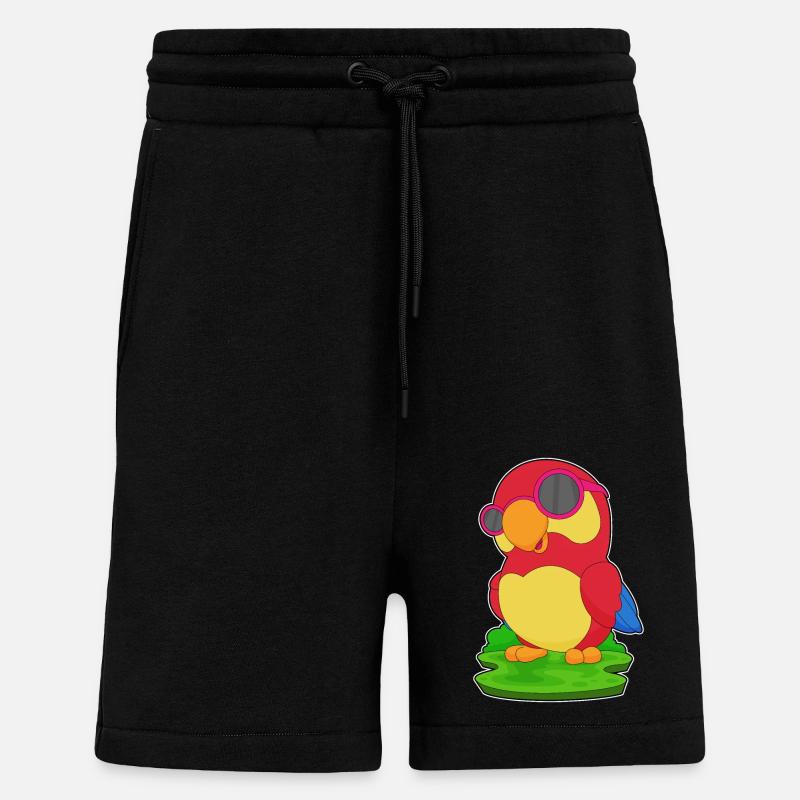 Lunettes de soleil Parrot - Short bio décontracté fabriqué en UE - SOLID BLACK