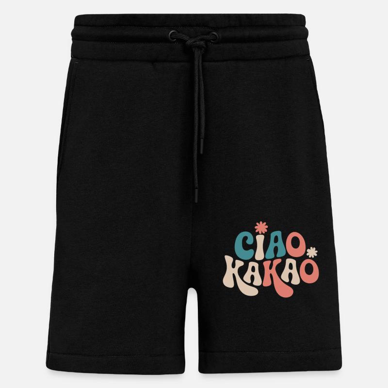 Ciao Kakao - Shorts - made by SPREAD - SOLID BLACK