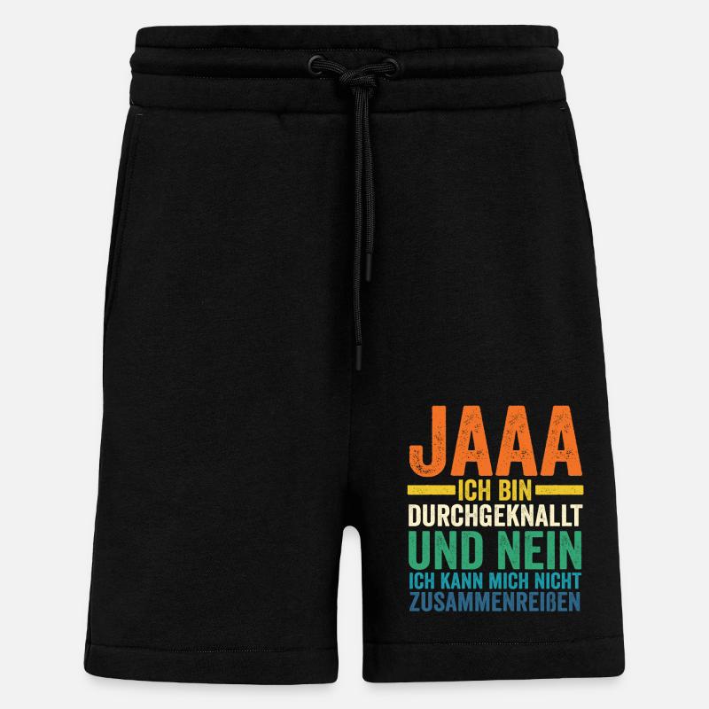 Arbeitskollegen Witziges Geschenk - Shorts - made by SPREAD - SOLID BLACK