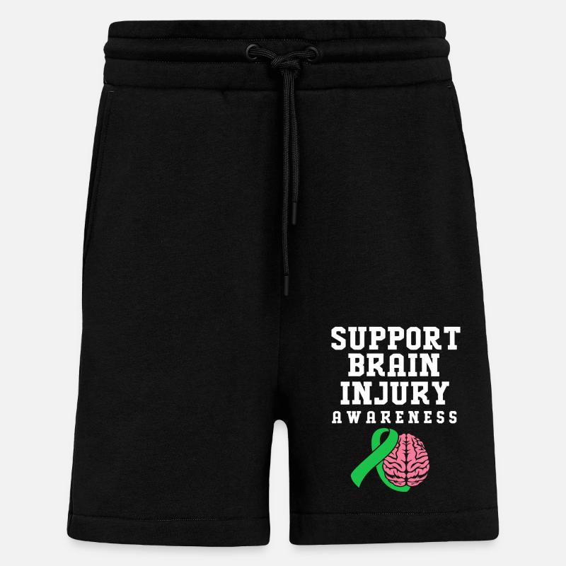 Schädel Hirn Trauma - Shorts - made by SPREAD - SOLID BLACK